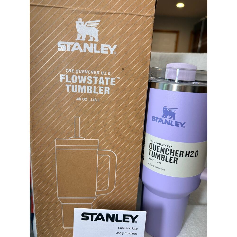 Stanley The Quencher H2.0 FlowState 40oz Tumbler NEW COLOR ORCHID - Picture 2 of 9